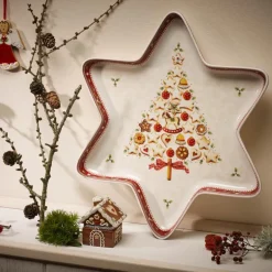 Winter Bakery Delight stjernbolle stor 37,5x33 cm