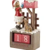 Winter Collage julekalender jente 12 cm