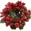 Winter Collage serviettring red berries