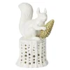 Winter Stories telysestake 15,8 cm squirrel on tree