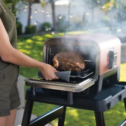 Woodfire elektrisk grill 2400W