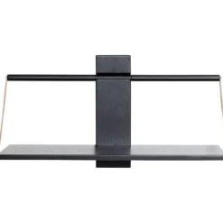 Wood wall hylle 32x25x60 cm svart