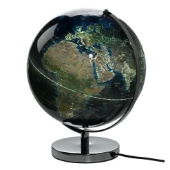 World Globe Light globus bordlampe 31 cm City Lights