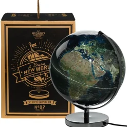 World Globe Light globus bordlampe 31 cm City Lights