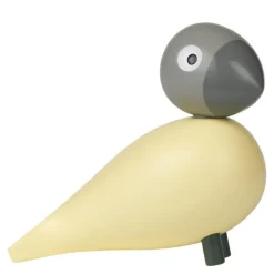 Year bird 2025 Bella 12,5 cm krem/grå