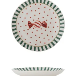 Yule tallerken 16 cm julemotiv multi